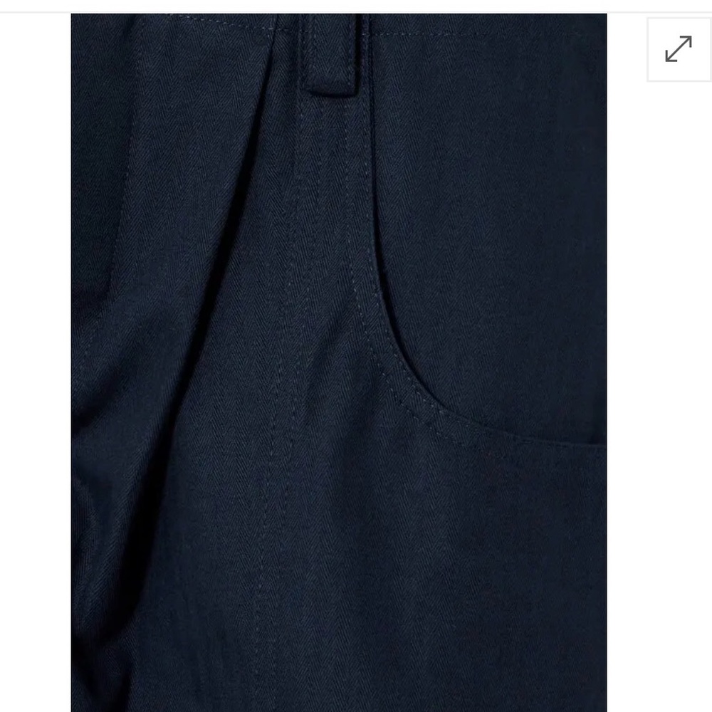 Rivet Utility Cotton Canvas Herringbone Jumpsuit - Picture 7 of 7